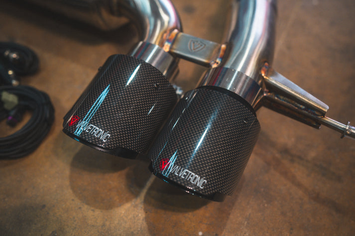BMW G80,G82 M3,M4 3.0L Axleback, T304 SS, Brushed 3.5" Tips