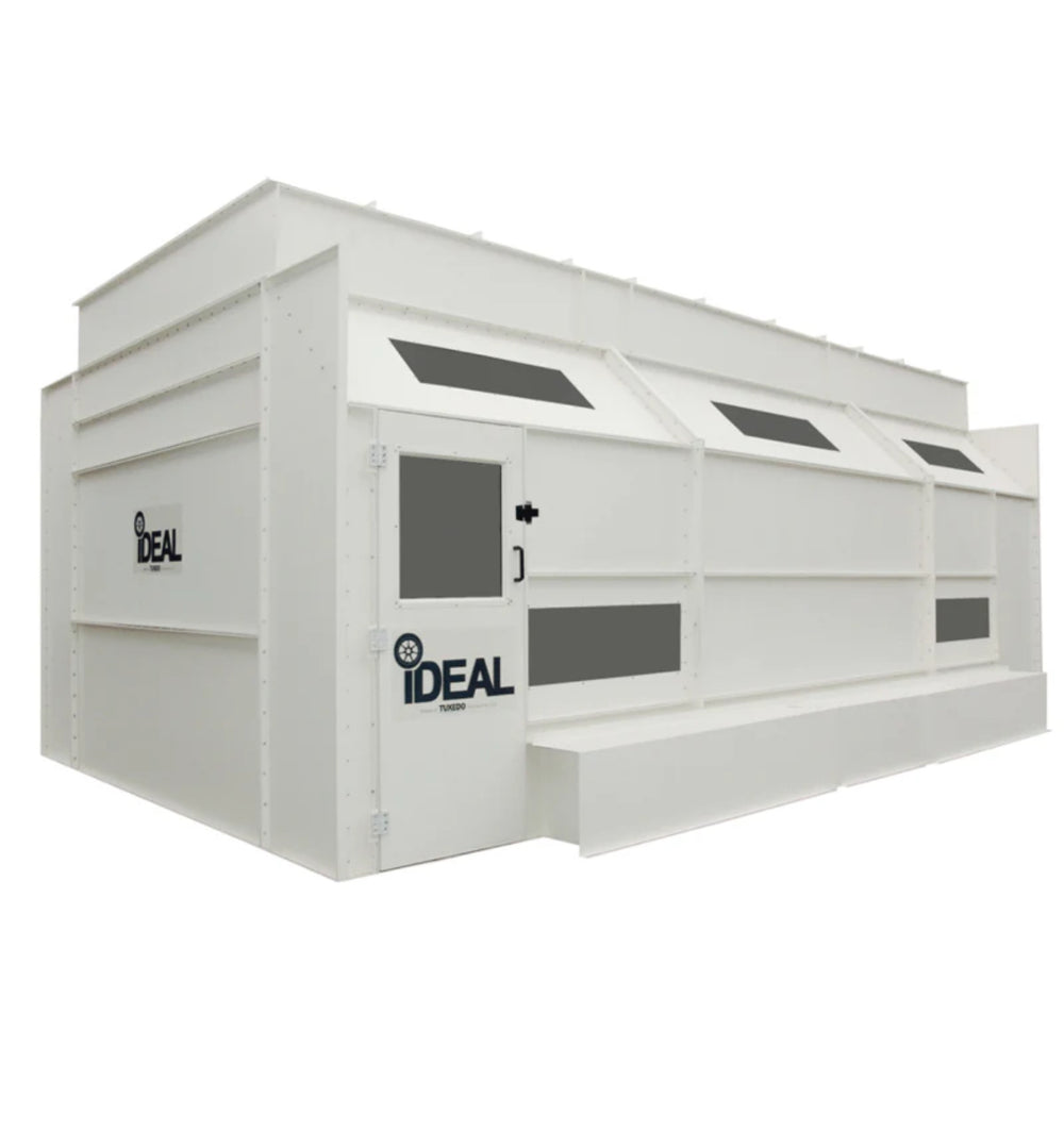 iDEAL Side Downdraft Paint Booth PSB-SDD26B-AK