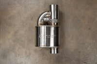 Universal Muffler Kit, Single Inlet Single Outlet, 127MM 5.0 Inch 1 Muffler