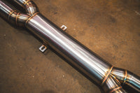 BMW E60 M5 5.0L Catback T304 SS Brushed 3.5" Tips