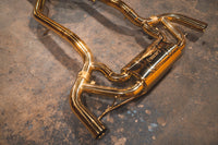 Mercedes-AMG GT 4.0L, Catback, T304 SS Anodized Gold