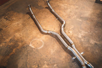 BMW F10 M5 4.4L Catback T304 SS Black 3.5" Tips