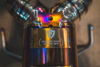 Maclaren Artura 3.0L, F1 Catback Exhaust, Grade 5 Titanium, Titanium 3.5" Tips