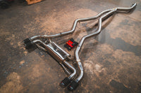 BMW G42, M240i 3.0L Catback, T304 SS, Black 3.5" Tips