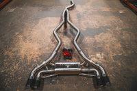 BMW G42, M240i 3.0L Catback, T304 SS, Black 3.5" Tips