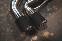 BMW G42, M240i 3.0L Catback, T304 SS, Black 3.5" Tips