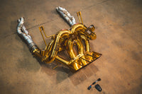 Lamborghini LP 700-4 6.5L Full Exhaust, Grade 5 Titanium OEM Style Tips