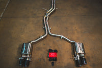 Audi B8, B8.5 S4, S5 3.0, 4.2L Catback T304 SS Forged Carbon 3.5" Tips