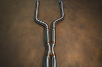BMW F95 X5M 4.4L Catback, T304 SS Carbon Fiber 4.0" Tips