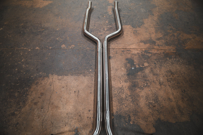 BMW G05 X7 4.4L Catback, T304 SS, Reuses OEM Style Tips