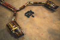 Audi C7 RS6,RS7 4.0L Catback Grade 5 Titanium  Reuses OEM Tips