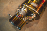 Audi C7 RS6,RS7 4.0L Catback Grade 5 Titanium  Reuses OEM Tips
