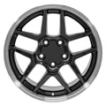 Gloss Black Machined Lip
