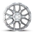 Gloss Silver Machined