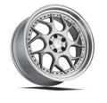 Silver w/Machined Lip