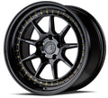Gloss Black W /Gold Rivets