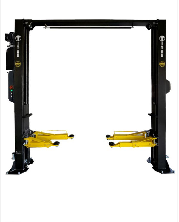 Titan Lifts™ 9,000 LB Clearfloor 2-Post Car Lift (HD2P-9KMSC)