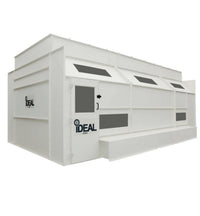 iDEAL Side Downdraft Paint Booth PSB-SDD26B-AK