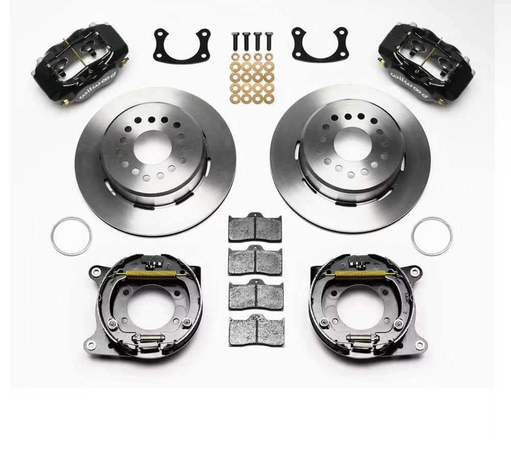 Wilwood 140-7140 Rear Disc Brake Kit Big Ford 9 Inch 2.5 Offset