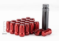 Aodhan Spline Lug Nuts Set - Conical Seat, 35mm Overall Size