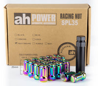 Aodhan Spline Lug Nuts Set - Conical Seat, 35mm Overall Size