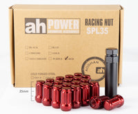 Aodhan Spline Lug Nuts Set - Conical Seat, 35mm Overall Size