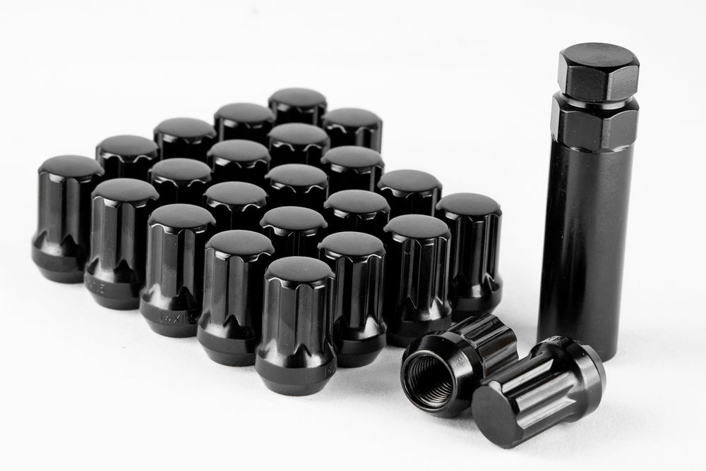 Aodhan Spline Lug Nuts Set - Conical Seat, 35mm Overall Size