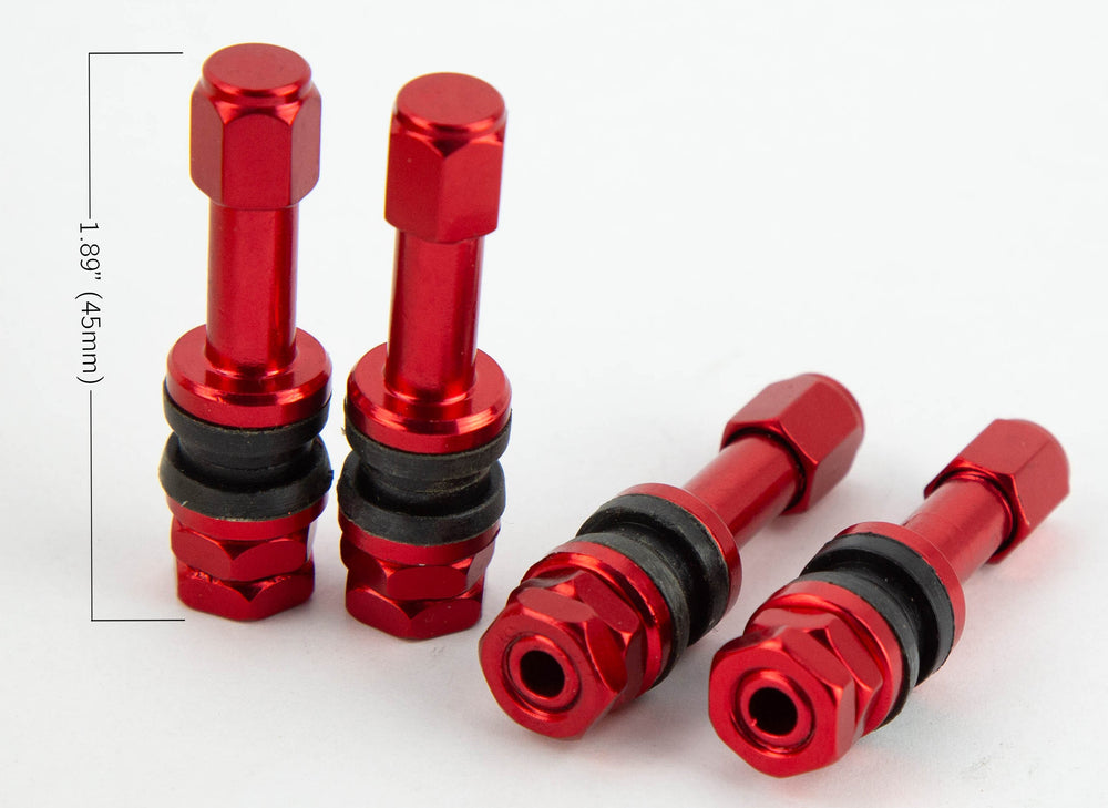 Aodhan V1 Aluminum Valve Stem Set - 1.89" Long