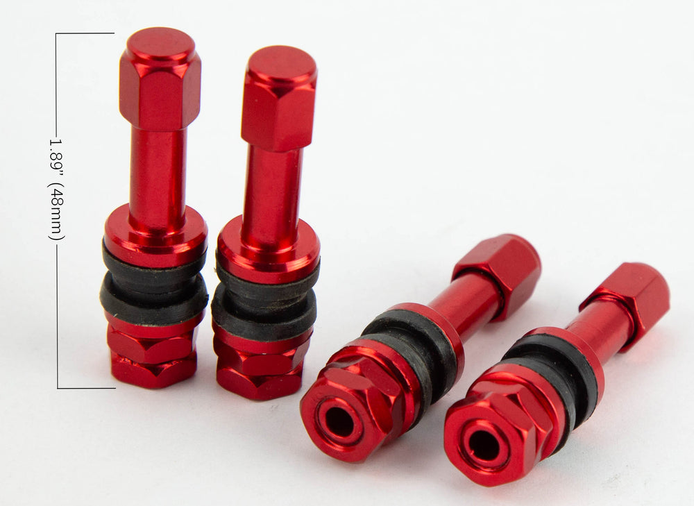 Aodhan V1 Aluminum Valve Stem Set - 1.89" Long