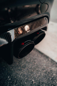 BMW F87 M2 3.0L Catback T304 Stanless Steel, Forged Carbon 3.5" Tips