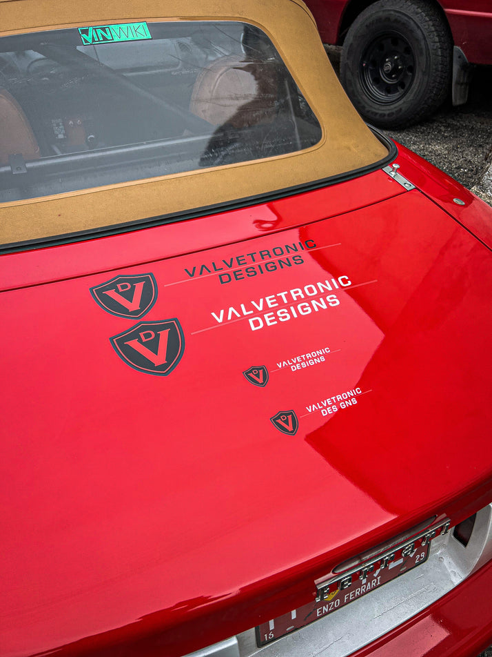 Valvetronic Designs Sticker 11" x 42"