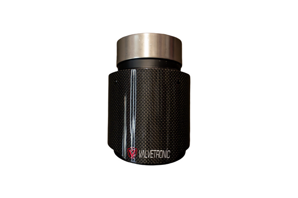Universal Exhaust Tips 3.0" Inlet 4.0" Carbon Fiber Carbon Fiber
