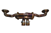 Porsche 992 911 GT3, GT3RS 4.0L, F1 Catback System, Grade 5 Titanium, 4 Tips