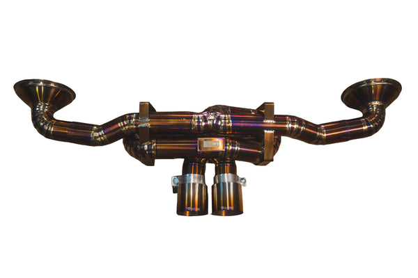 Porsche 992 911 GT3, GT3RS 4.0L, F1 Catback System, Grade 5 Titanium, 4 Tips
