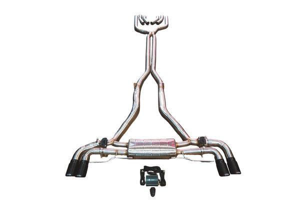 BMW G05 X5 4.4L Catback, T304 SS, Reuses OEM Style Tips
