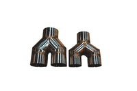 Y Pipe Ehaust Adapter, 2.5" VTD.YPIPE.63MM