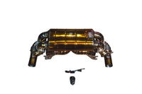 Ferrari 430 Scuderia 4.3L Catback, Grade 5 Titanium, Titanium OEM Style Tips